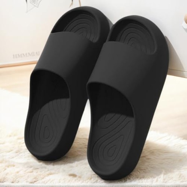 Sandals for Men Women, Mens Shower Shoes, Non Slip Quick Drying Slippers for Indoor Outdoor Home