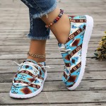 Plus-Size Sneakers - Lightweight Platform Shoes with Soft Sole