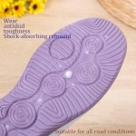 Generic Women's Orthopedic Walking Shoes - Lightweight, Loose Fit, Breathable, Soft Sole, Wide, Black, 41, 9