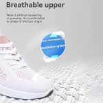Orthopedic Tennis Shoes for Women Arch Support Wide Width Comfort Wear Orthowear Shoes for Nurses Breathable Slip On Sneakers Walking Running Shoe Nurse Babe Ortho Pro Sneakers Casual, Lightw