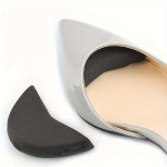 4PCS Women's Two - Pair Shoe Inserts for High - Heeled Shoes with Toe Plugs and Insoles - Great for Travel, Light Beige