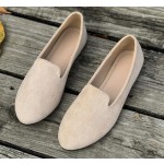 Women's Round Toe Ballet Flats Comfortable Flats Shoes for Women Dressy Slip-ons Loafers Shoes