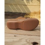 Women's Bohemian Sandals, Comfortable Anti-Slip Platform, Casual Summer Shoes, Breathable Faux Leather Beach Slides