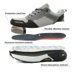 Steel Toe Shoes for Men Women Puncture Proof Safety Work Sneakers Lightweight Comfortable Indestructible Utility Shoes